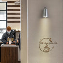 Axyaa Retro Industrial Single Head Wall Lamp for Clothing Store Entrance