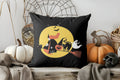Axyaa Magic Element Pattern Halloween Theme Cushion Cover for Sofa Bedroom Car