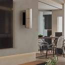 Axyaa Zen Wabi Sabi Fabric Lamp: Minimalist Designer Lights for Living Room, Bedroom & Hallway