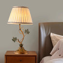 Axyaa Ceramic Table Lamp: Nordic Design, LED Light for Bedroom, Living Room