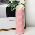 Axyaa Nordic Plastic Vase Small Flower Pot Modern Home Decor Ornaments