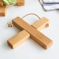 Axyaa Wood Insulated Hot Pot Cushion: Creative, Foldable, Home Kitchen Accessory