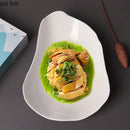 Axyaa Ceramic Plate Set Molecular Cuisine Solid Color Tableware