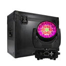 Axyaa 2 In 1 Flight Case with Wheels for 2 LED Wash 19x15W Moving Head Light