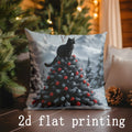 Winter Scene Pillow Covers for Sofa, Bedroom, Car - Axyaa Brand