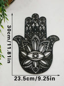 Axyaa Gothic Black Hand Ornaments with Evil Eye, Home Decor Witchcraft Room Decor