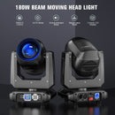 Axyaa 180W Moving Head Light Beam Rainbow Effect Stage Lighting for Parties, Weddings, and Events