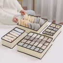 Axyaa Foldable Clothing Organizer for Underwear, Socks, Bra, Panties - Home Wardrobe Storage