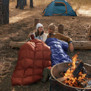Axyaa White Goose Down Shawl Blanket: Antibacterial, Multifunctional & Portable for Travel & Home