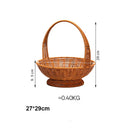 Axyaa Handwoven Bread Basket Fruit Tray Storage Basket - 5 Styles