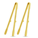 Axyaa Silicone Toast Tongs - Non-slip Cooking Clip Clamp BBQ Salad Tools