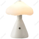 Axyaa LED Mushroom Night Light Touch Switch Bedside Lamp