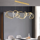 Axyaa LED Chandeliers: Modern Pendant Lamps for Living and Dining Room Lighting