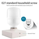 Axyaa Sound Sensor LED Bulb, E27 Garage Lamp Cold White for Stairs, Pathway, Warehouse