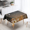 Axyaa Ramadan Kareem Decor Tablecloth - Waterproof & Stain Resistant