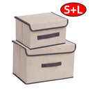 Axyaa Large Capacity Clothing Organizer Box for Bedroom Closet Organization