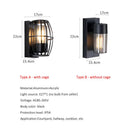 Axyaa Industrial Outdoor Birdcage Wall Sconce Retro Lamp for Bar, Cafe, Courtyard