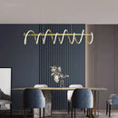 Axyaa LED Chandeliers Indoor Ceiling Lamp Modern Living Room Hanging Lights