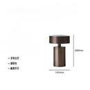 Axyaa Designer Mushroom Table Lamp with Touch Switch and USB Charging