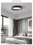 Axyaa Imitation Wood LED Ceiling Light for Modern Home Decor
