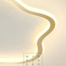 Axyaa LED Cloud Ceiling Light: Modern Remote Control Chandelier for Home Decor