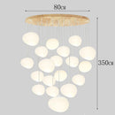 Axyaa Modern Indoor Pendant Chandelier LED Ceiling Light for Dining and Living Room