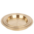 Axya Copper Brass Serving Tray for Wedding Party & Events