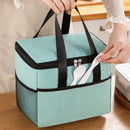 Axyaa Insulated Lunch Bag with Large Capacity and Waterproof Oxford Cloth