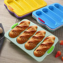 Silicone Baguette Bake Tray Mold by Axyaa for Restaurant-Quality Baking