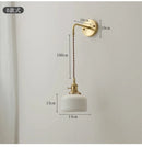 Axyaa Ceramic Copper LED Wall Sconce for Stylish Home Lighting