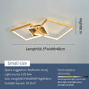 Axyaa Modern Dimmable Black/Gold LED Ceiling Light for Living Room, Bedroom, Study Room