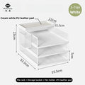 Axyaa Metal File Desk Organizer with Multilayer Tray and Pen Holder
