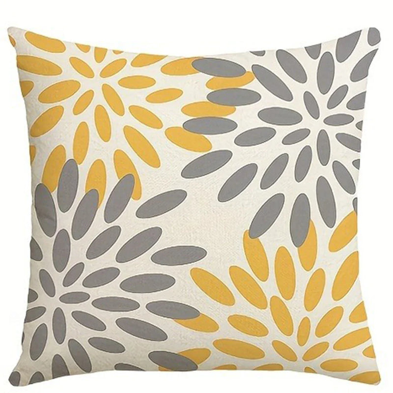 Axyaa Geometric Pattern Printed Pillowcase for Stylish Home Décor