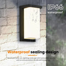 Axyaa Motion Sensor LED Wall Light Outdoor Waterproof IP65 Modern Home Decor