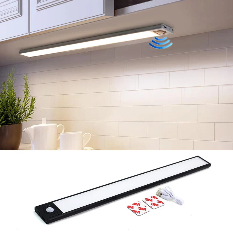 Axyaa USB Rechargeable Motion Sensor LED Cabinet Light