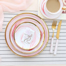 Axyaa Nordic Marble Ceramic Tableware Set