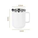 Axyaa Stainless Steel Insulated Coffee Mug with Sealed Cover