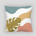 Nordic Fruit Leaf Pillowcase by Axyaa: Modern Abstract Art for Home Living