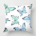 Axyaa Cute Butterfly Floral Print Pillowcase 45*45cm for Home & Office Decor