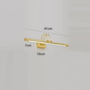 Axyaa Retro Mirror Indoor Wall Sconce LED Light for Hotel Bathroom Decor