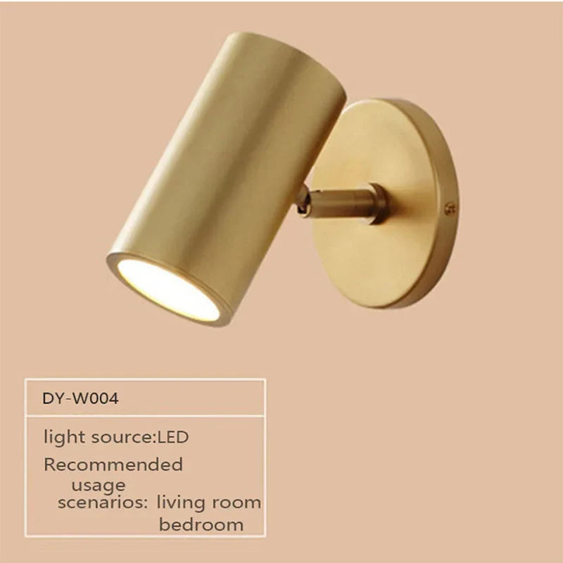 Axyaa Modern Luxury Wall Lamp for Bedroom, Hotel, and Home Décor