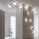 Axyaa Glass Ball Wall Lights for Home Bedroom Decor