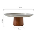 Axyaa Stainless Steel Round Storage Tray for Home and Kitchen Organization