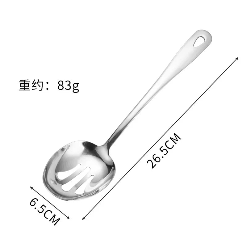 Axyaa Stainless Steel Kitchenware Set with Long Handle Utensils