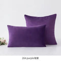 Axyaa Velvet Pillow Covers - Soft Decorative Cushion Cases for Home Decor