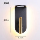 Axyaa Minimalist LED Wall Sconce Reading Lamp for Home Decor