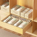 Axyaa Underwear Organizer Box: Bra Socks Clothes Drawer Closet Cabinet Organizers