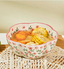Axyaa Ceramic Rice Bowl, Cute Dining Tableware, Personal Special Bowl