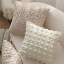 Axyaa Nordic Cushion Cover 45x45 for Designer Sofa Plush Pillow Home Decor