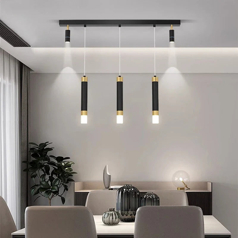 Axyaa Modern LED Pendant Light Chandeliers for Living Room and Dining Room